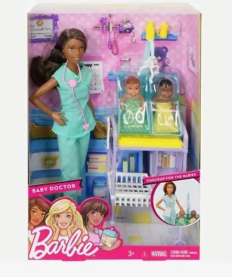 Barbie Doll You Can Be Anything Baby Doctor 2016 New In Original Box • $16