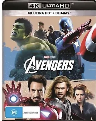 The Avengers (4K UHD + Blu-Ray) Brand New & Sealed - Region B • $21.98