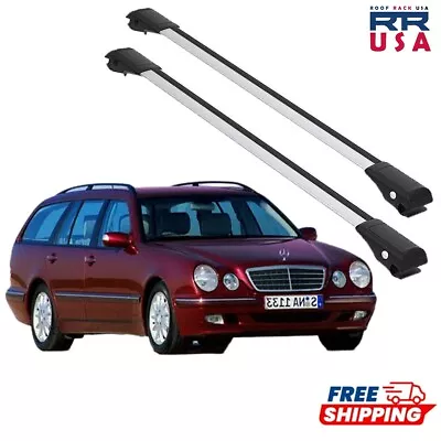 For Roof Rack Mercedes-Benz E-Class W210/S210 Estate/Wagon 1996-2002 Gray 2 Pcs • $110