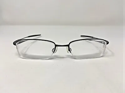 Oakley Eyeglasses Frames OX3144-0253 53-19-140 Spoke 5.0 Pewter Half Rim AG86 • $52.50