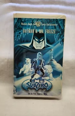 Batman & Mr Freeze Subzero VHS  • $5.99