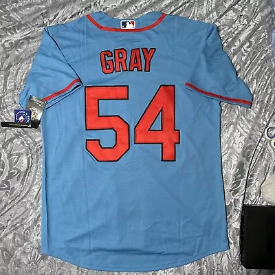 Sonny Gray Jersey St Louis Cardinals Blue Large #54 Stitched • $87