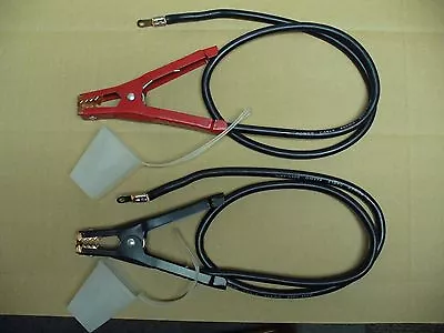 Steel Jump Box Booster Pack Car Battery Metal Clamps Red Black 48  Cable 4 Gauge • $29.95