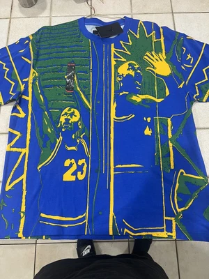 $35 • Buy New Size L Nike Air Jordan DNA Shirt Brazil Colors  T Shirt
