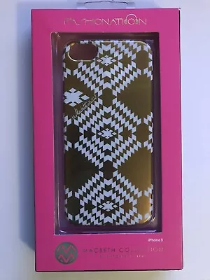 Fashion Nation Slim Case For IPhone 5- Navajo White Slim Snap Case • $6