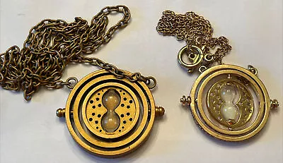 Pair Of Harry Potter Wizarding World Working “Time Turner “Pendant Necklaces • $19.99