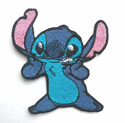 £2.39 • Buy Stitch From Lilo & Stitch Iron On Patch Sew On Transfer Embroidered Badge New