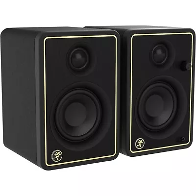 Mackie CR3-X 3  Powered Studio Monitors (Pair) Limited Edition Gold Trim • $87.99