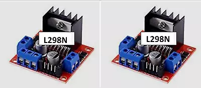 2 Pcs L298N Stepper Motor Driver Controller Board Dual H Bridge Module USA Stock • $8.50