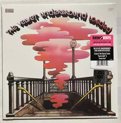 THE VELVET UNDERGROUND Loaded LP 2014 RSD Pink Red White Splatter Colored Vinyl • $129