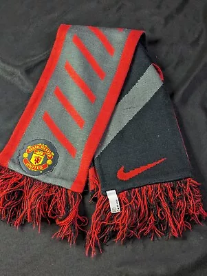 Nike Manchester United Reversible Scarf MUFC - 65  - Soccer/Football • $10