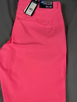 Vineyard Vines Golf Pants Performance On The Go 36 X 30 Pink Neon Rosa MSRP $125 • $58.84