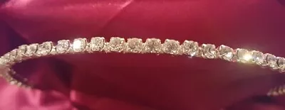 Wedding Bridal  Headband Miniature Rhinestones Tiara Crown • $20