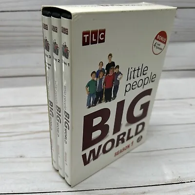 $8.99 • Buy Little People-Big World Season 1 (3 DVD Set)