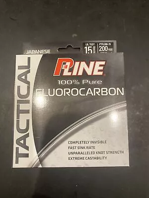 P Line Tactical Fluorocarbon 200 Yards 15 Lb Test • $15.99