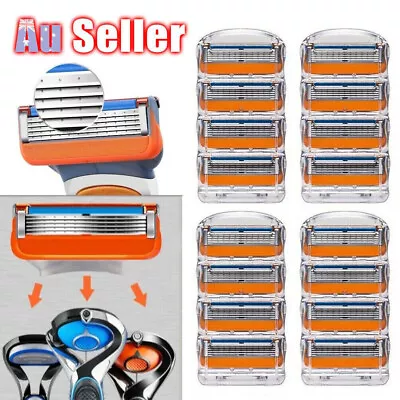 $11.65 • Buy Replacement For Gillette Fusion Razor Shaving 5 Blades Trimmer Refill Cartridges
