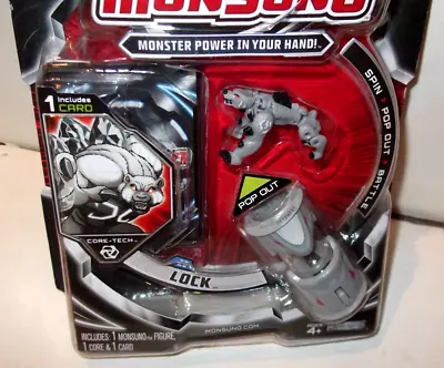 SHADOW LOCK ✰ Monsuno Figure FACTORY SEALED BRAND NEW - RARER Figures • $23.99