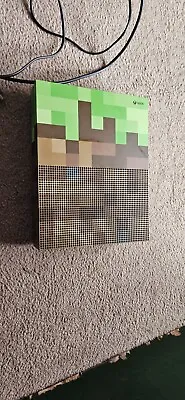 Microsoft Xbox One S Minecraft Limited Edition 1tb Console Only  • $120