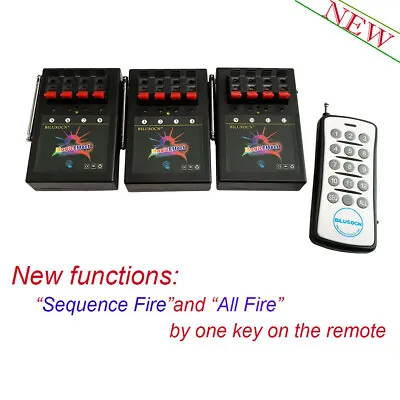 12CH Wireless Fireworks Firing System New Remote Function 4th Of July Display • $29.95