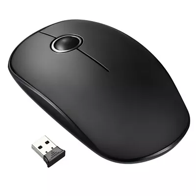 2.4GHz Wireless Cordless Bluetooth Mouse Optical Scroll For Laptop PC Computer • £7.99