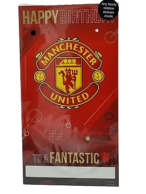 Manchester United Football Club Official Birthday Card  • £3.89