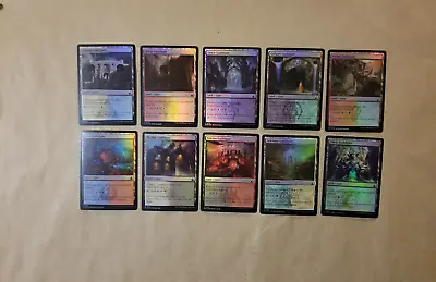 MTG Magic EDH Commander Guildgate Dual Land FOIL Set Of 10 (NM/MINT) Deck Pimp! • $12.99