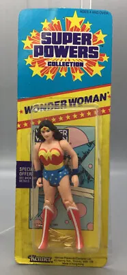 Vintage 1985 Kenner DC Super Powers - Wonder Woman - Sealed - Half Card • $124.99