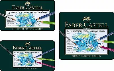 Faber Castell Albrecht Durer Artists' Watercolour Pencils Tin 12 24 36 60 120 • £29.99