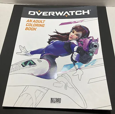 $14.89 • Buy Blizzard Entertainment, Overwatch An Adult Coloring Book, Softcover, 2017