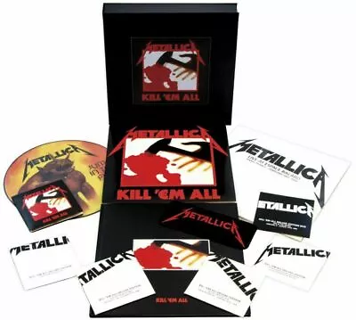 4 LP 5 CD 1DVD Box Metallica Kill'em All Limited Numbered Deluxe Edit Bo 030 • £277.65