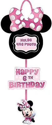 Minnie Mouse Forever Disney Clubhouse Kids Birthday Party Decoration Photo Sign • $15.57