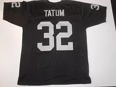 UNSIGNED CUSTOM Sewn Stitched Jack Tatum Black Jersey - M L XL 2XL 3XL • $35.99