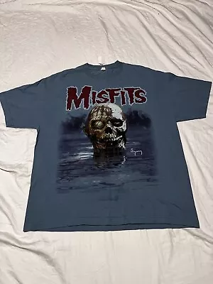 VTG 00s The Misfits Twilight Undead Tour Danzig Logo Punk Sid Shirt Size XL • $75