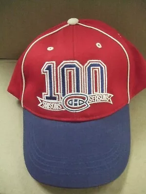 Montreal Canadiens 100th Anniversary Centennial Nhl Hockey  Hat Cap • $29.07