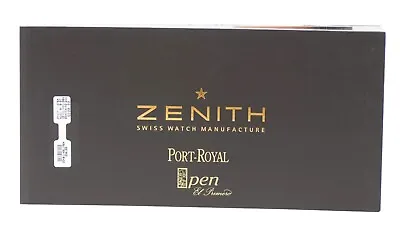 Zenith Port Royal Open Booklet Manual • £79.16