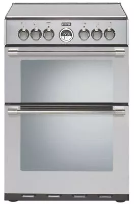 Lightly Used Stoves STERLING 600EST 60Cm St.Steel Electric Double Oven (GD-160) • £799