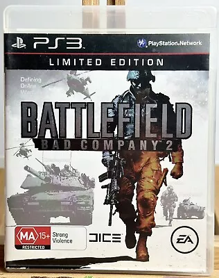 Battlefield Bad Company 2 - Playstation 3 PS3 Game MA15+ In Good Condition 5025 • $9.99