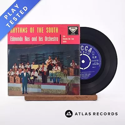 Edmundo Ros & His Orchestra - Rhythms Of The South - 7  EP Vinyl Record - EX/VG+ • £6.75