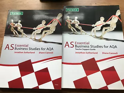 Essential Business Studies A Level For AQA AS Student Guide & Teacher Support • £18