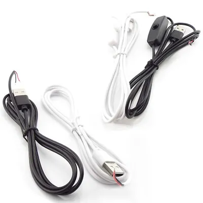 $1.97 • Buy USB Extension Cable Switch ON/OFF Electrical Connector Power Supply Wire For LED