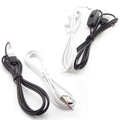 $1.97 • Buy USB Extension Cable Switch ON/OFF Electrical Connector Power Supply Wire For LED