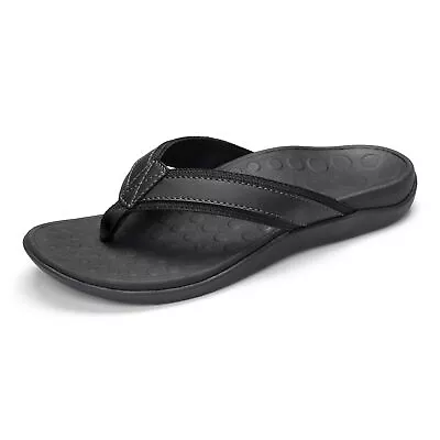 UsedVeryGood Vionic Men's Tide Toe-post Sandal - Flip Flop With Concealed • £71.85
