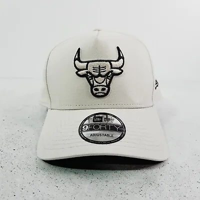 NBA CHICAGO BULLS New Era 9FORTY One Size Snapback A-Frame Cap Hat NEW • $75