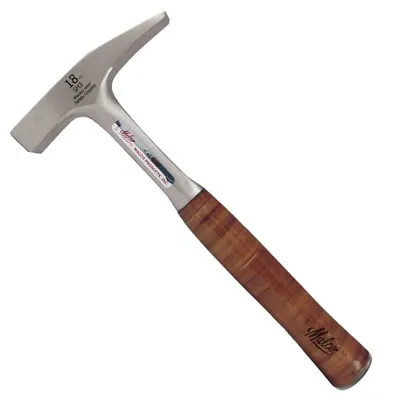 Malco Tools SH3 Leather Gripped Sheet Metal Setting Hammer 18 Oz. • $66.99