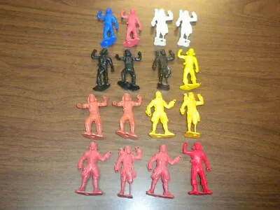 16 PIRATES Figures MPC/MARX 1960's? Ringhand Playset LOT Vintage Toy Soldiers • $19.20