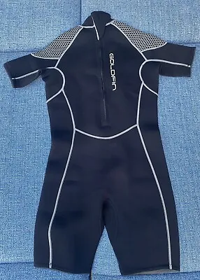 Mens Or Woman’s Goldfin Shorty Wetsuit Black Size Small • $19.76