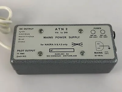 NAGRA ATN-2 Power Supply/Power Supply ( IV-S  4.2 Iv-Sj ) • £444.52