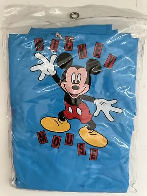 New Mickey Mouse Child’s Rain Poncho With Hood Thick Vinyl Disneyland • $7.99