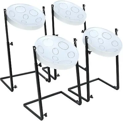 Panyard Jumbie Jam Steel Drum Educators - Silver 4-pack • $974.95