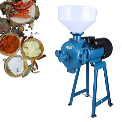£250 • Buy 2200W Dry Electric Feed Mill Cereals Grinder Rice Corn Grain Coffee Wheat 220V